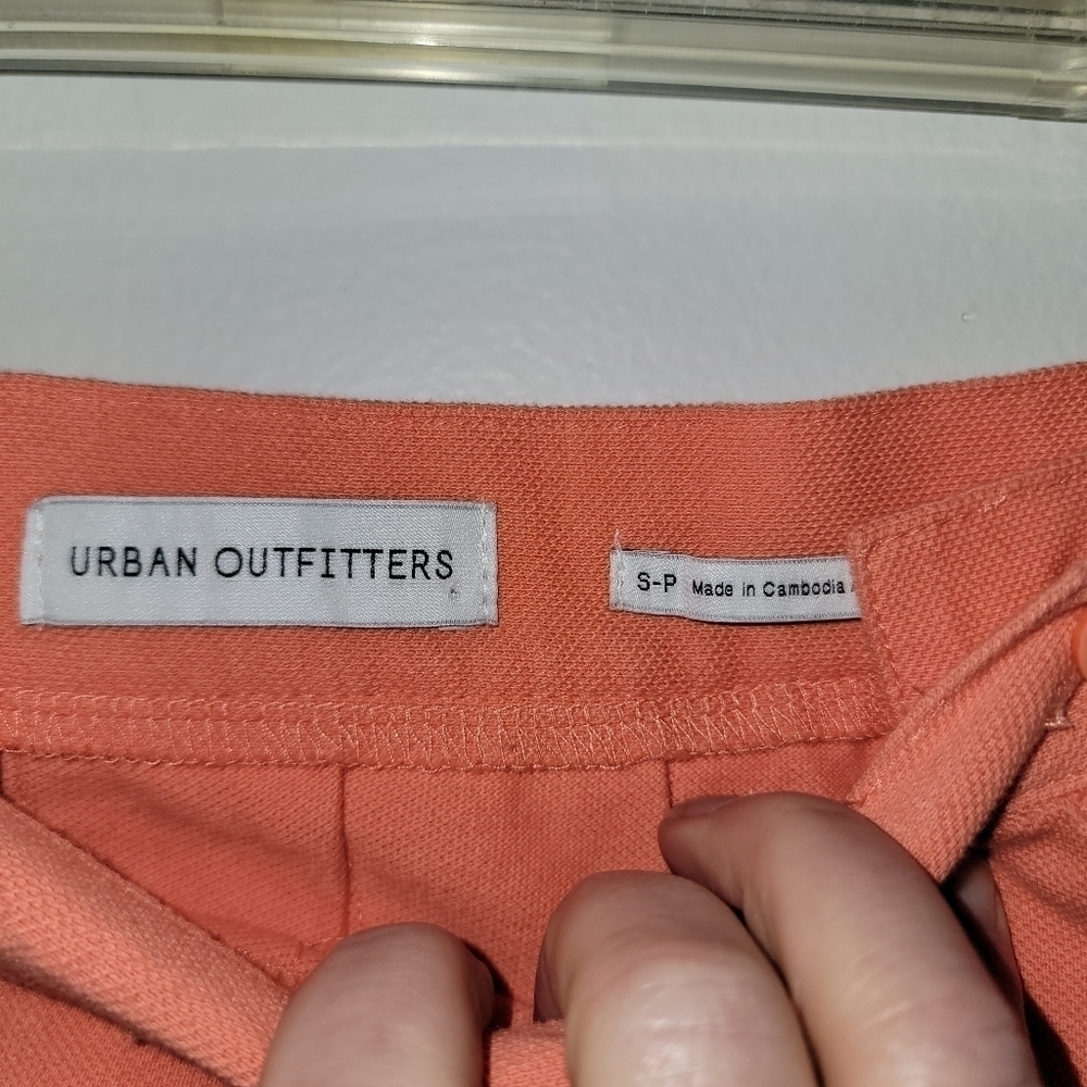 Urban Outfitters Pleated Katie Tennis Preppy Skirt Small Peach - Picture 12 of 13